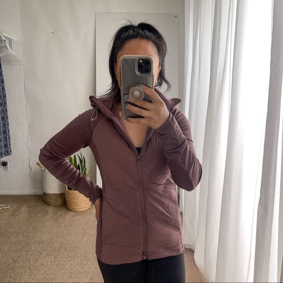 Athleta Jackets & Blazers - Athleta Puffer Parka Jacket Purple XXS